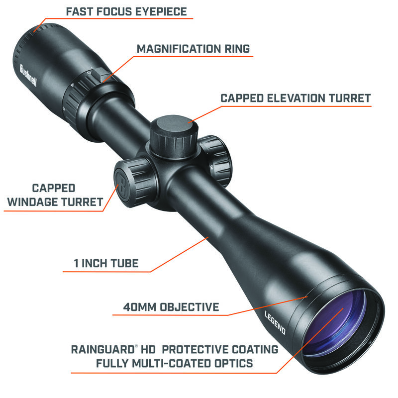Legend 3-9x40 Illuminated Riflescope